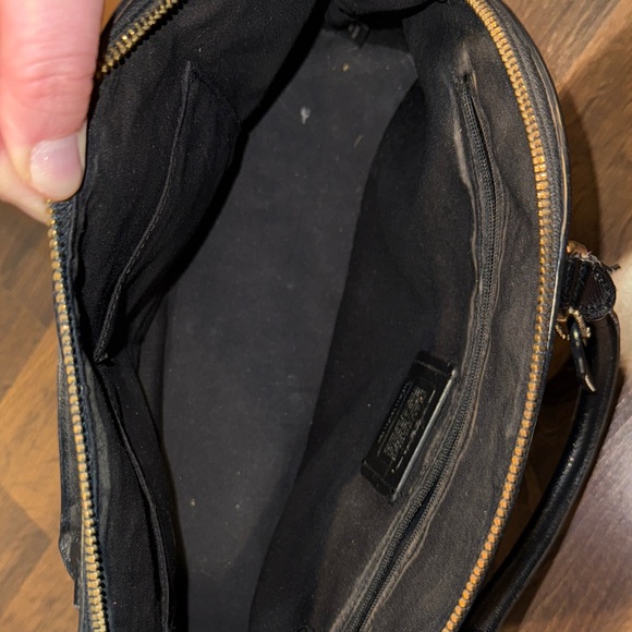 Black Coach Sierra Satchel Handbag - Picture 12 of 16